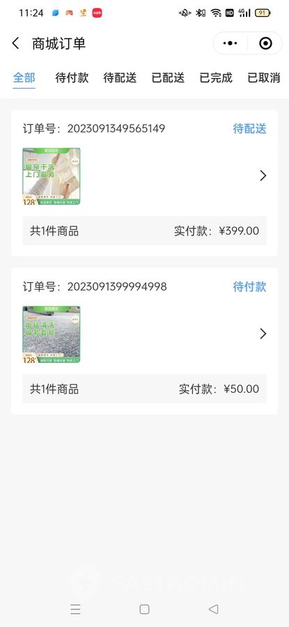 绿色新闻资讯网站模板(图6)